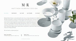 Desktop Screenshot of matthewrobbinsdesign.com